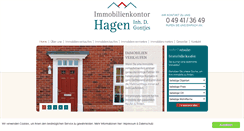Desktop Screenshot of immobilien-hagen.de